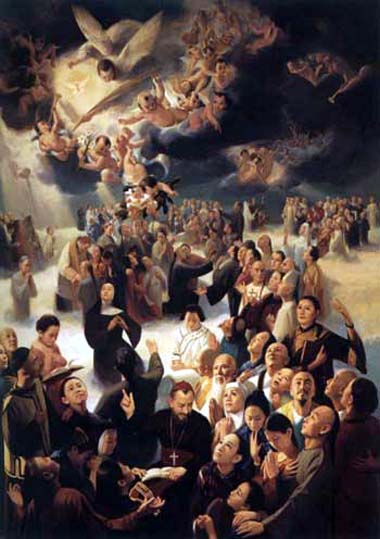 Sts. Agostino Zhao Rong (+ 1815) and Companions